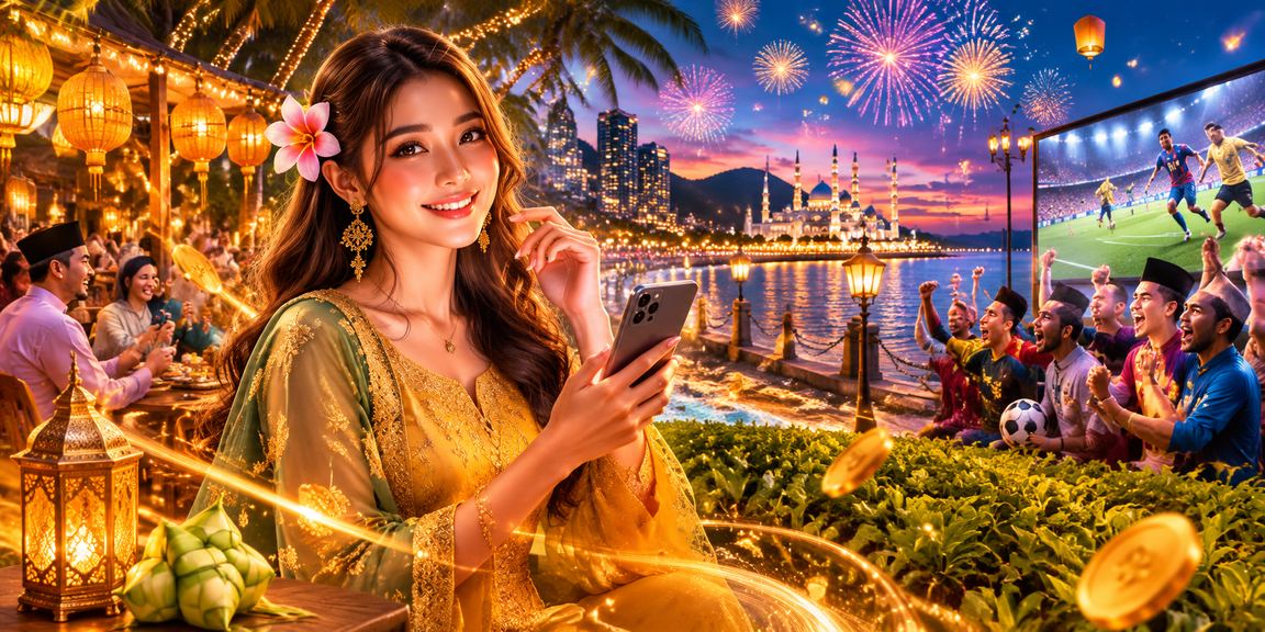 Promosi deposit istimewa Hari Raya untuk permainan popular 31400 di Kuantan dengan suasana meriah